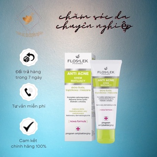 Kem kiểm soát dầu và điều tiết nhờn Mattifying cream floslek 50ml