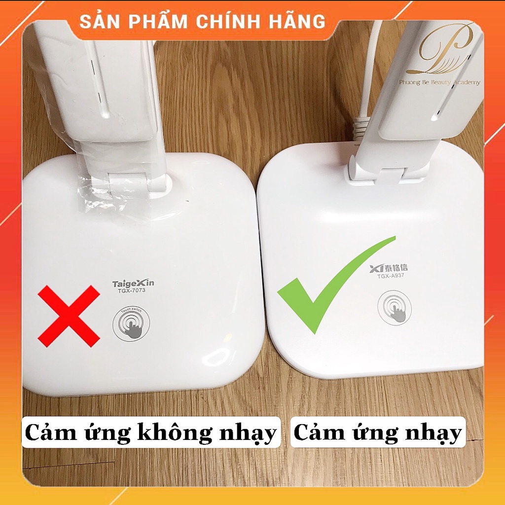 Đèn để bàn học nối mi làm móng gấp gọn loại 48 bóng