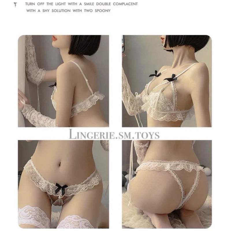 Pearl Set - Set ren ngọc trai gợi cảm - cosplay sexy