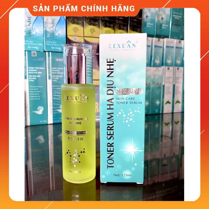 Toner HA dịu nhẹ Lê Xuân Cosmetic 120ml - Toner cấp ẩm làm dịu da Toner cho da hỗn hợp da dầu mụn da nhạy cảm