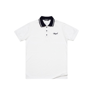 Áo polo trắng cổ bẻ viền trắng / forgud polo line