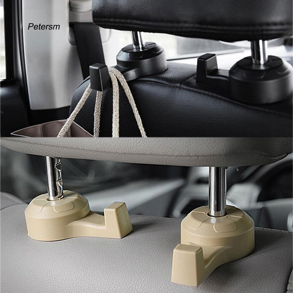 Set 2 móc treo đồ gắn ghế xe hơi tiện dụng