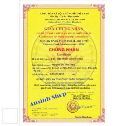 1kg mặt nạ collagen vàng sâm handmade