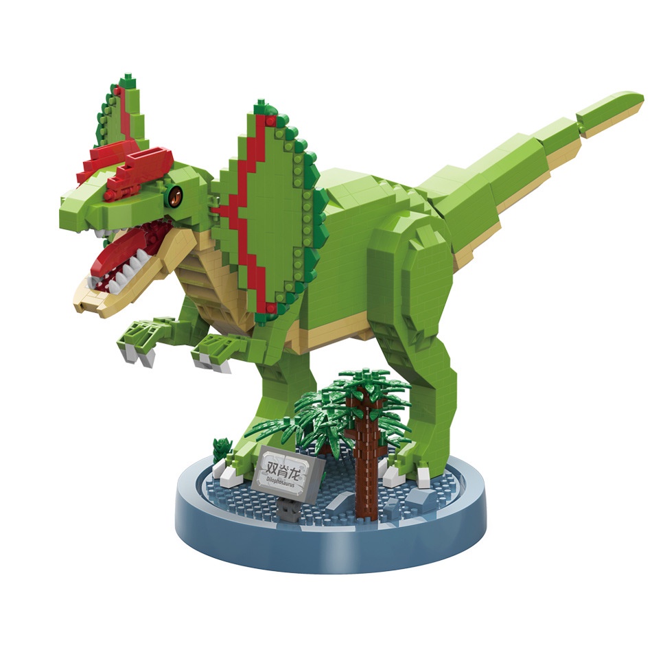 My Đồ chơi trẻ em Lắp Ráp Khủng Long Nanoblocks mini Làm Quà Sinh Nhật Cho Bé Trai