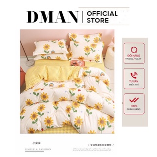 Bộ chăn ga gối poly cotton nhập khẩu - ảnh thật - hàng thật
