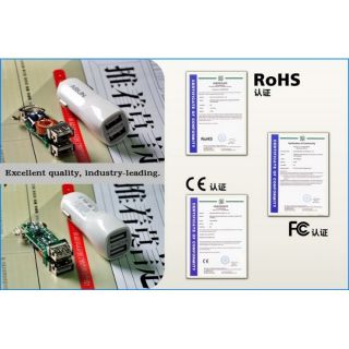 Cốc sạc xe hơi Arun 2 cổng
