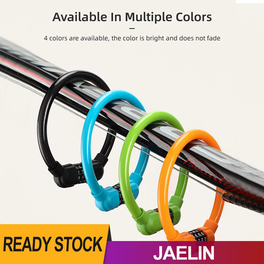 Khóa 4 số chống trộm cho xe đạp leo núi