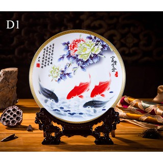 Đĩa Gốm Trang Trí