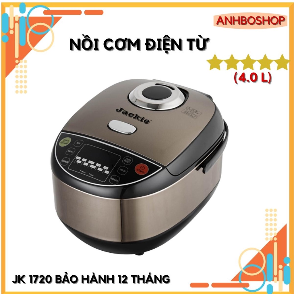 Nồi Cơm Điện Từ Tiết Kiệm Trên 50% Điện Năng, Đa Chức Năng (10 in 1), Màn Hình Hiển Thị Bằng LCD - Thời Gian Giữ Ấm 24h