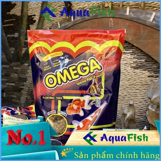 Thức Ăn Cho Cá Koi Omega Gold 35% đạm 1kg (thức ăn  cao cấp cho cá )
