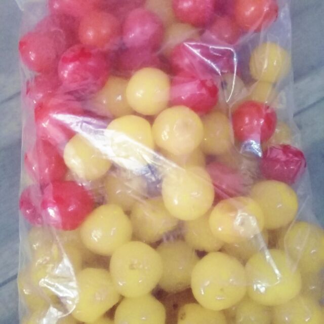 quả cherry đỏ vàng 400g