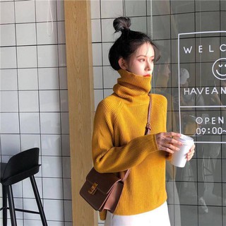 ÁO LEN CỔ LỌ SUÔNG ( giá đã sale)