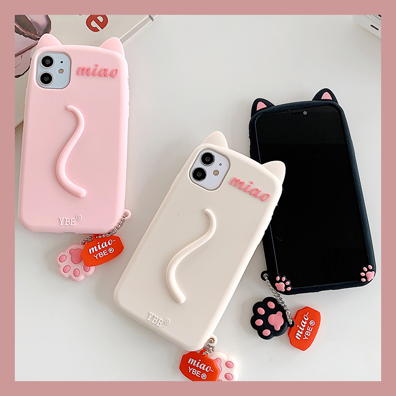 Ốp Điện Thoại Silicone Họa Tiết Đáng Yêu Cho Iphone 12 Pro Max Mini Iphone Se2020 11pro Max Ix Xr Xs Max 6 7 8 Plus