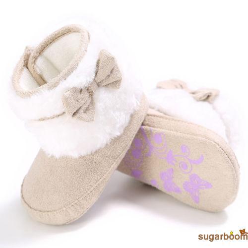 Giày bông mềm mại ấm áp cho bé