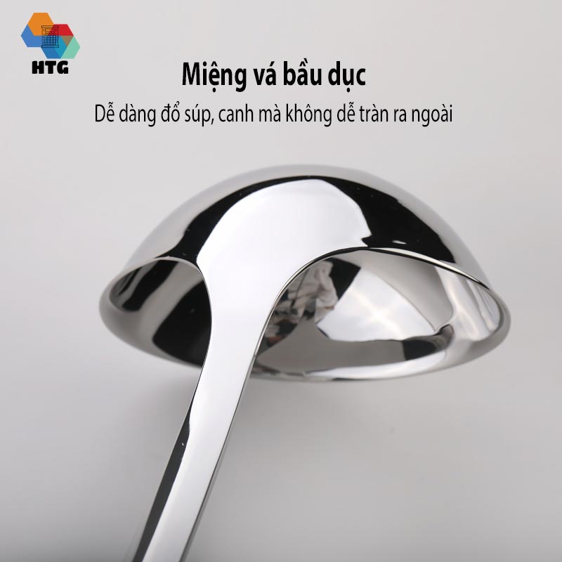 Vá muôi múc canh,lẩu,vớt bọt chất liệu inox cao cấp Xiaomi Huohou