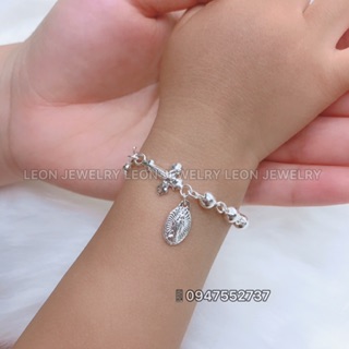 Chuỗi Mân Côi Bạc Đẹp Cho Bé