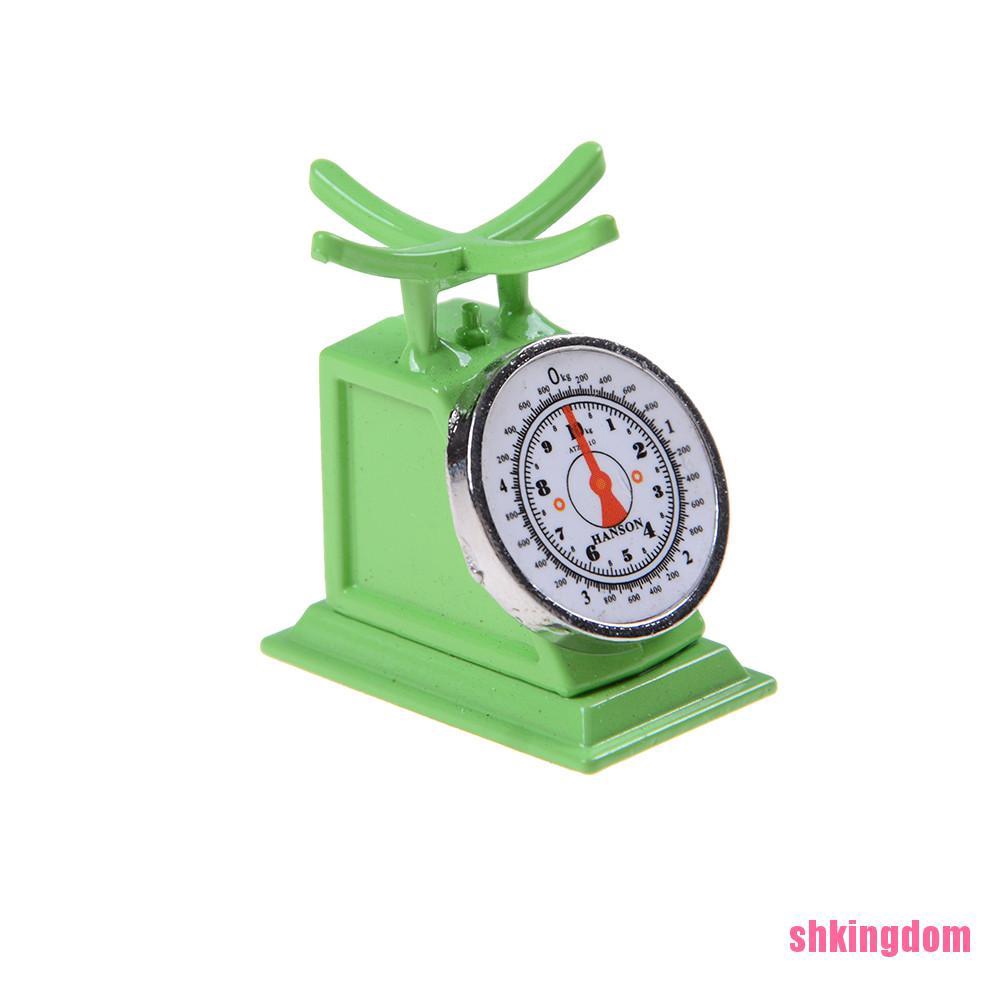 Mô hình cân đồ chơi mini tỉ lệ 1: 12 xinh xắn