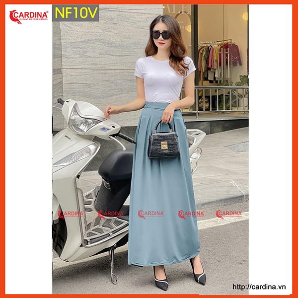 Chân Váy Chống Nắng Nữ CARDINA Nhật Bản Chất Thun Lạnh Mềm Mát NF | BigBuy360 - bigbuy360.vn