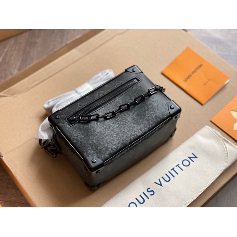 Túi đeo chéo nam Louis Vuitton Mini Shoft Trunk cao cấp chuẩn Auth mới 2021