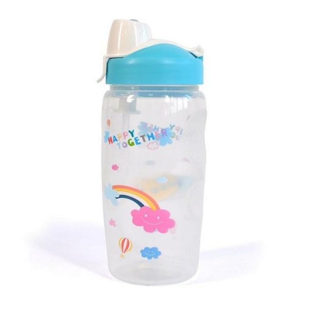 Bình nước Lock&amp;Lock trẻ em có ống hút 350ml HPP726