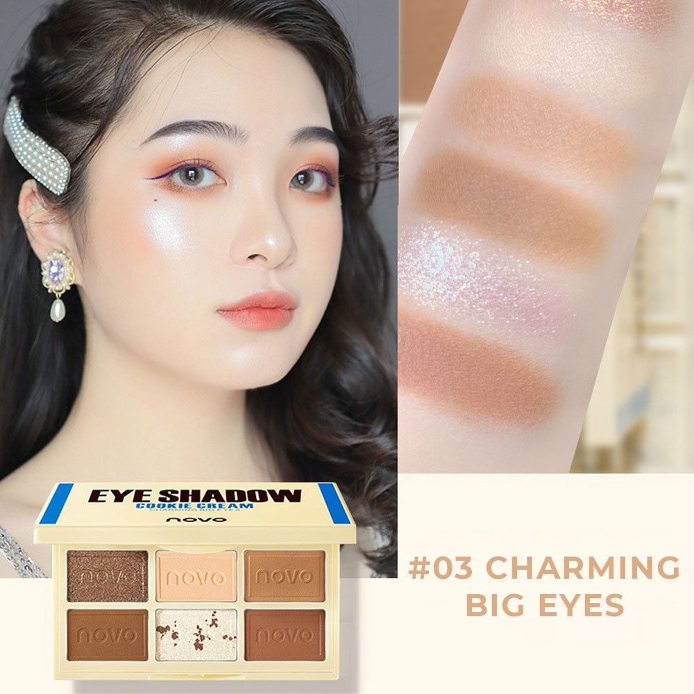 Phấn Mắt Nội Địa Trung Novo Chocolate Silky Eye Shadow Pallette