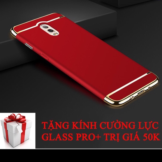 Ốp 3 mảnh Sam sung J7 Plus (Tặng Kính cường lực)