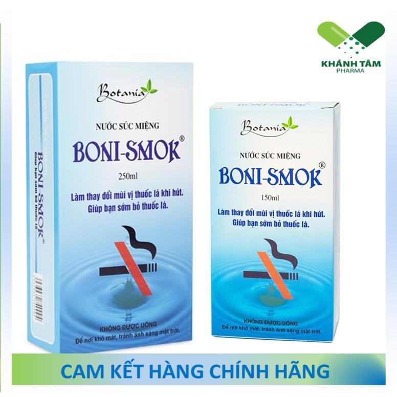 ! Nước súc miệng Boni Smok - Nước súc miệng cai thuốc lá [BoniSmok]