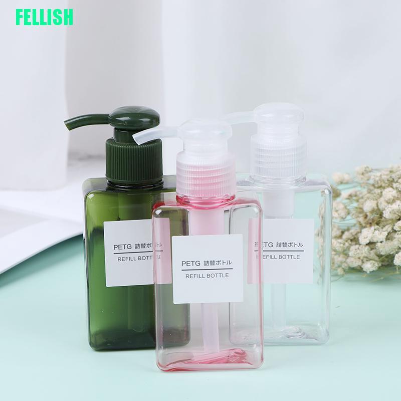(Hàng Mới Về) Chai Rỗng Đựng Mỹ Phẩm Dạng Lỏng 100ml Tiện Dụng