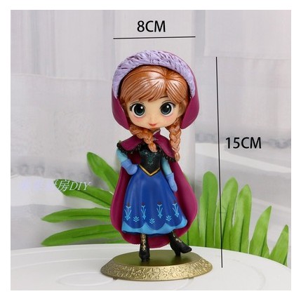 DISNEY Mô Hình Nhân Vật Hoạt Hình Frozen 2 Trang Trí Bánh Kem