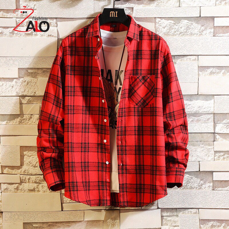 Áo Khoác Sơ Mi Caro Flannel Nam Nữ Nhiều Mẫu Trẻ Trung Năng Động Cá Tính Unisex