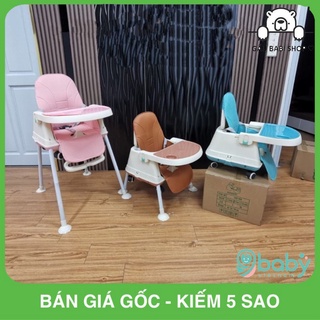 [CHỈ BÁN SỈ] GHẾ ĂN DẶM 9BABY - HANBEI PHIÊN BẢN NÂNG CẤP 2021 + ĐỆM + BÁNH XE (CHÍNH HÃNG-BẢO HÀNH 1 NĂM)