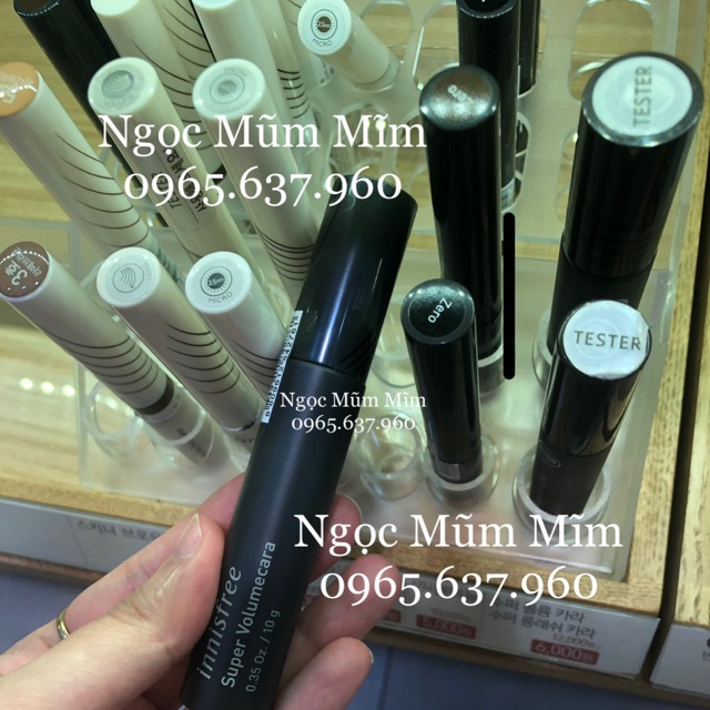 Mascara Siêu Dày Mi Innisfree Super Volumecara