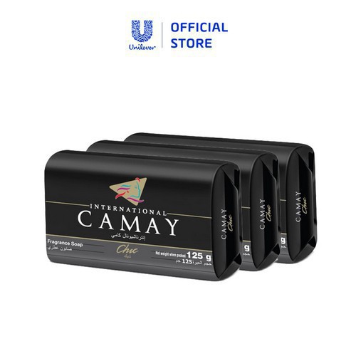 Combo 3 Xà bông Camay Chic (125g x 3)