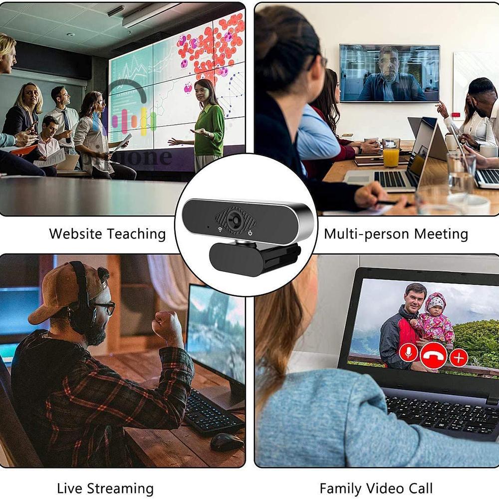 Webcam Hd 1080p 120 ° Gắn Kèm Micro Tiện Dụng | BigBuy360 - bigbuy360.vn