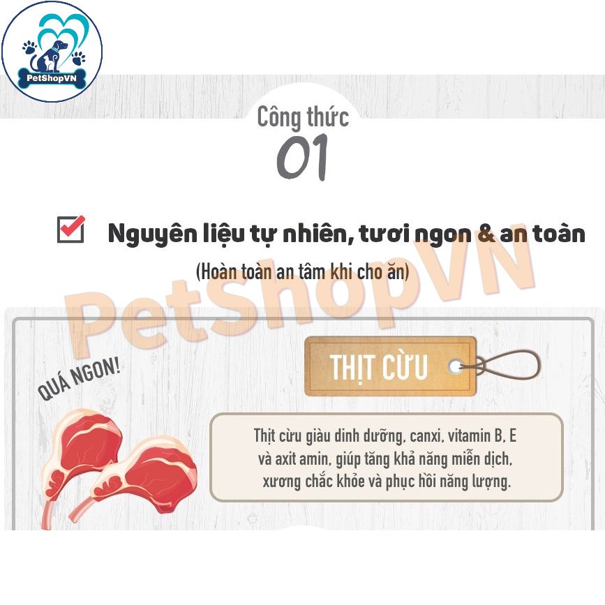 Thịt Cừu / Thịt Bò Que Cho Chó BOWWOW Túi 90G / 500G