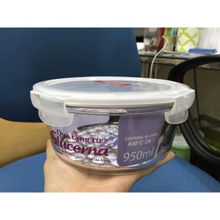 Hộp thủy tinh Locknlock tròn 950ml – LLG861
