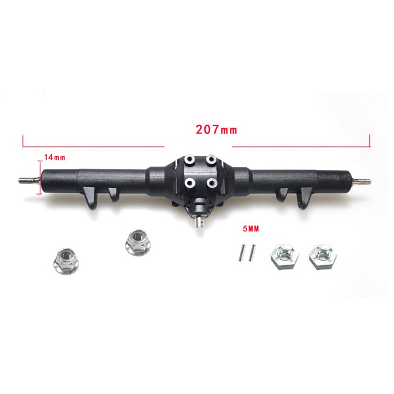 Hộp Truyền Động Trục Bánh Răng Sau Bằng Kim Loại Cho Xe Hơi Điều Khiển Từ Xa Wltoys 12428-ABC / FY-01 02 03