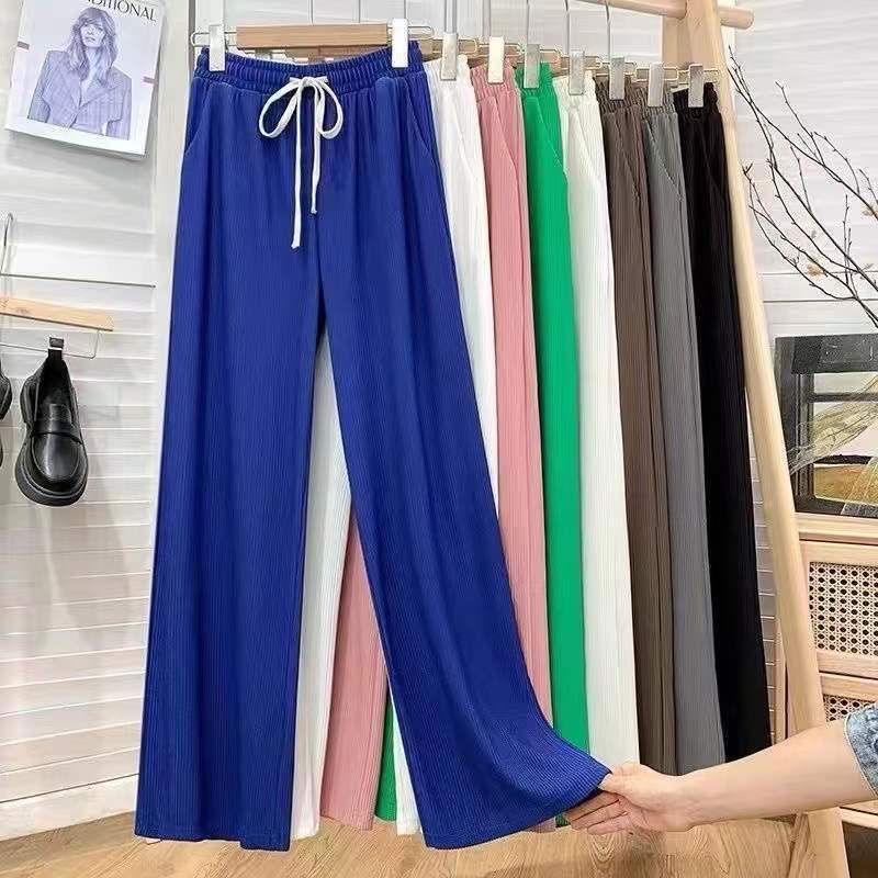 Quần Dài Nữ Ống Rộng Lưng Cao Họa Tiết Da Rắn Thời Trang Mới