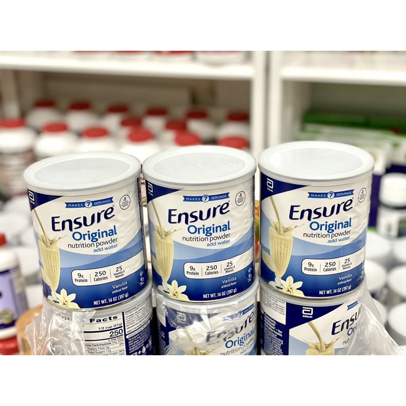 SỮA ENSURE MỸ Original Nutrition Powder 397g