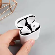 Miếng dán viền bảo vệ hộp sạc tai nghe chống bụi cho AirPods