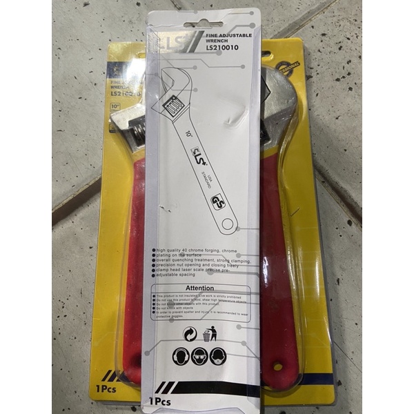 MỎ LẾT 8&quot; 10&quot; INCH CÁN BỌC NHỰA CAO CẤP LS+