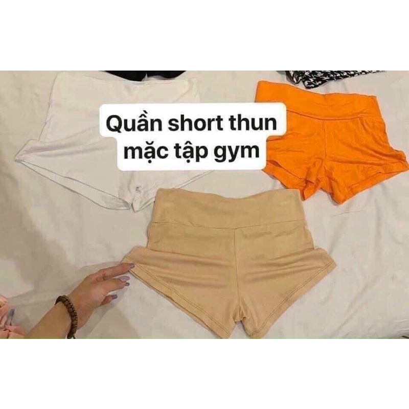 Quần short gym legging chuẩn Thái Lan