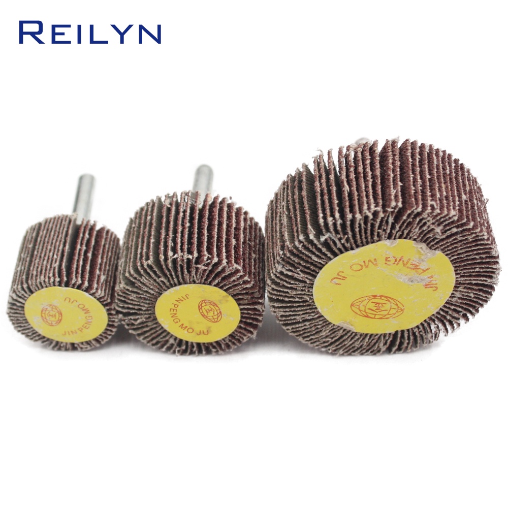 Bánh Xe Mài Đánh Bóng Bằng Giấy Nhám 6x30/40/50/60/80mm