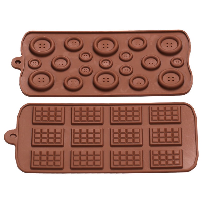 Khuôn Làm Bánh Waffle Bằng Silicone Chống Dính DIY