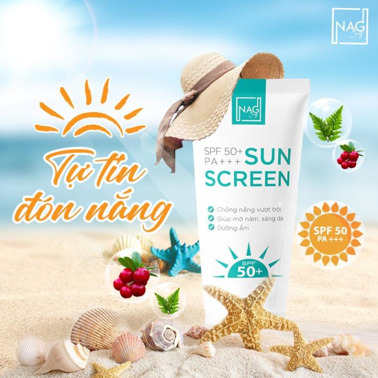 Kem chống nắng SUN SCREEN 50+++ tính chất vật lý chống nắng hiệu quả cho da | BigBuy360 - bigbuy360.vn