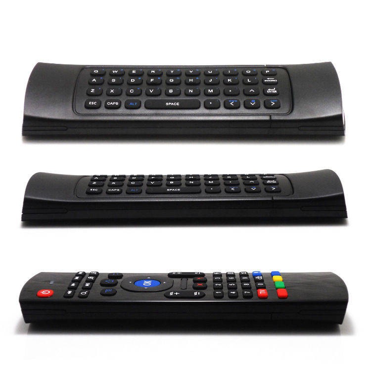 Không dây 2.4G Rat bay trên không MX3 Tv Voice Set Top Box Hồng