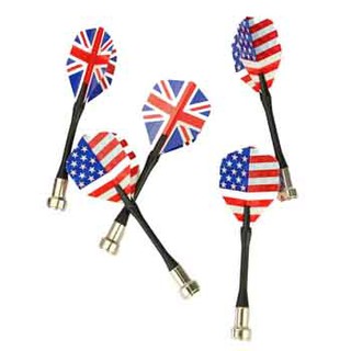 Mũi tên phi tiêu nam châm loại tốt lá cờ ngẫu nhiên đồ chơi giải trí chất liệu an toàn Asam