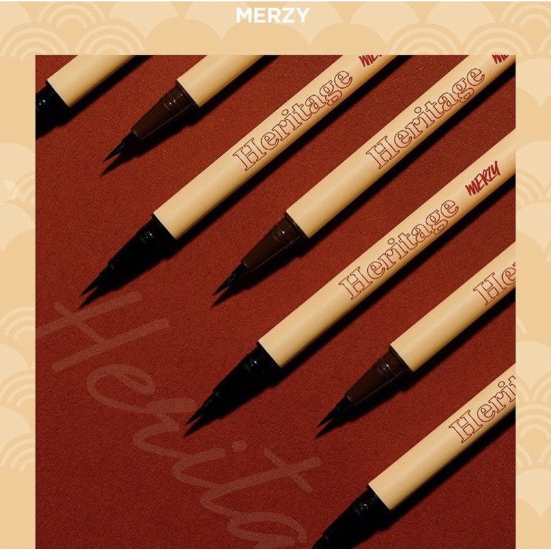 Kẻ mắt nước Merzy The Heritage Pen Eyeliner