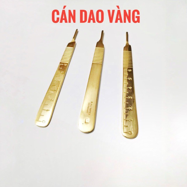 cán dao vàng phẫu thuật