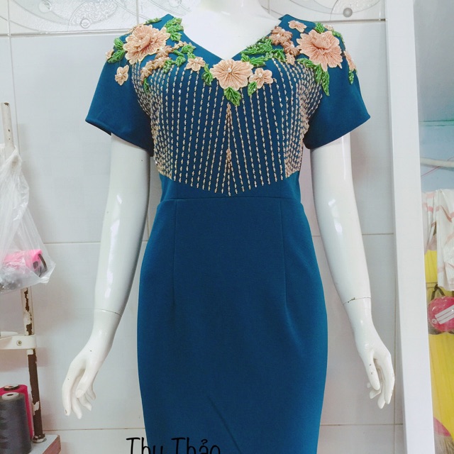 Đầm trung niên thy thảo &quot; thiết kế theo số đo &quot;